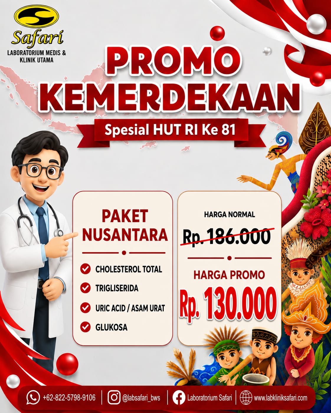Paket Nusantara — harga promo Rp 130.000