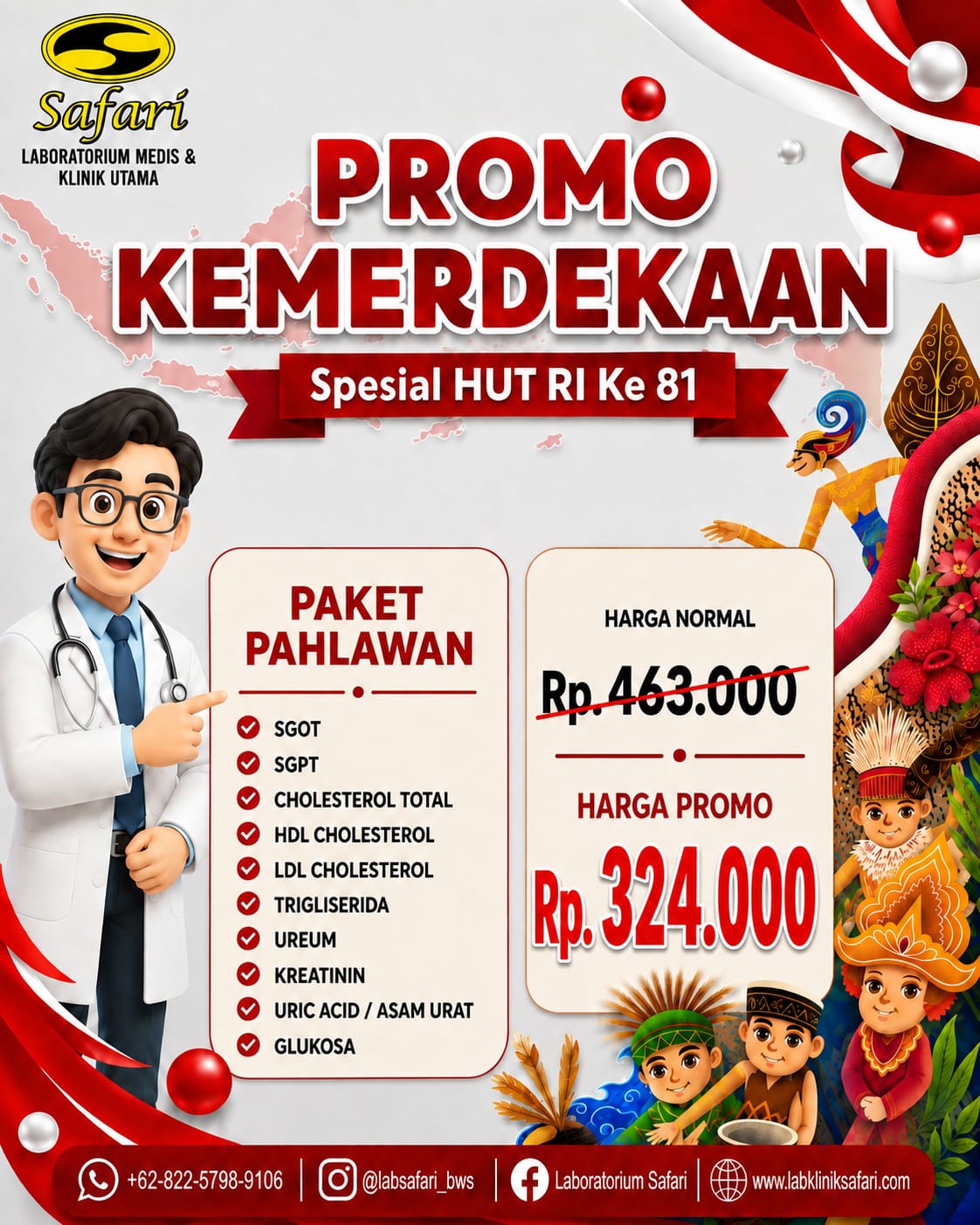 Paket Pahlawan — harga promo Rp 324.000